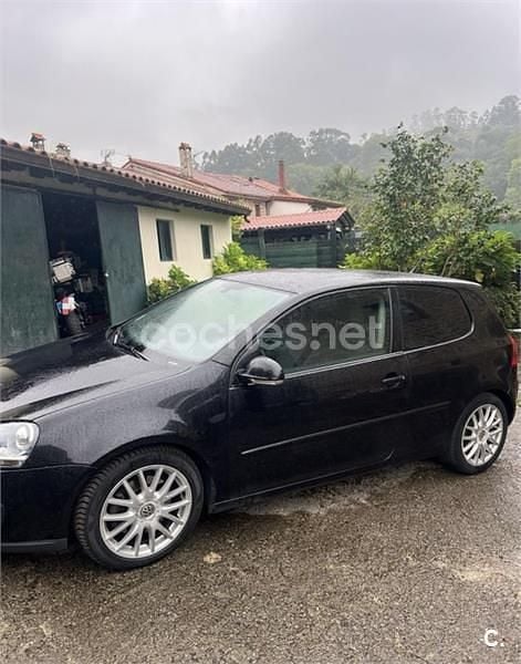 Usado VW Golf V GT 170 CV (125 kW) 2007 Negro Berlina