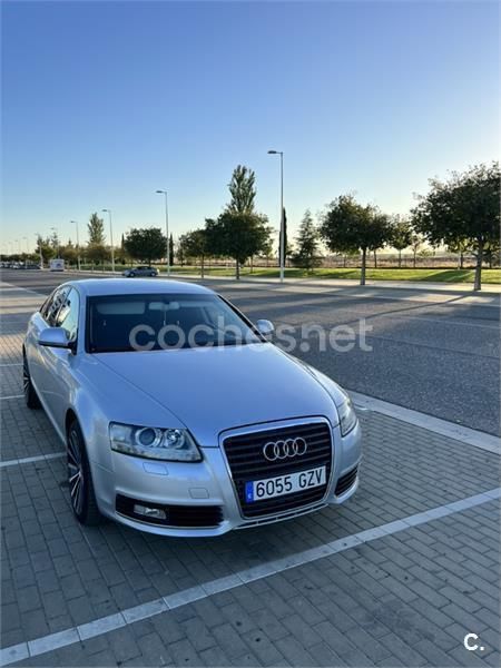 Usado Audi A6 S-Line 170 CV (125 kW) 2010 Gris / plata Berlina