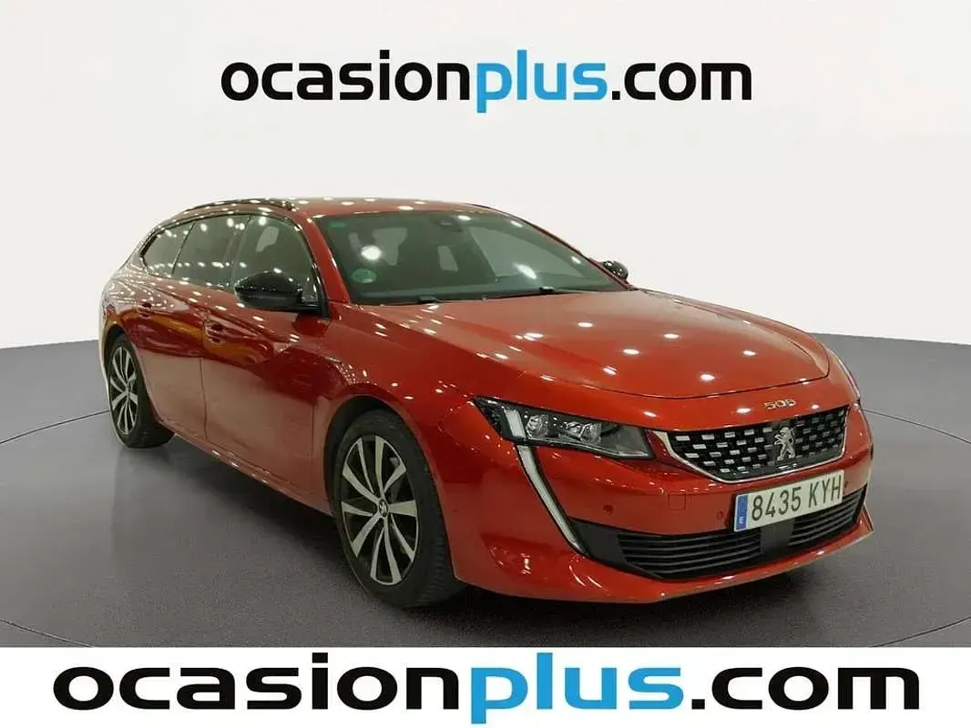 Usado Peugeot 508 SW GT-line 180 CV (132 kW) 2019 Rojo Familiar