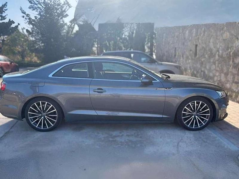 Usado Audi A5 S-Line 190 CV (139 kW) 2017 Gris Coupe