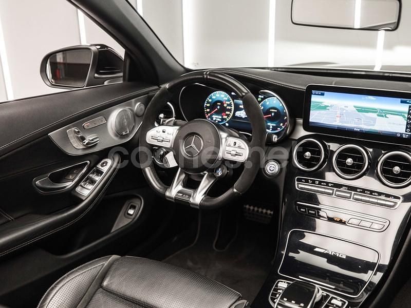 Usado Mercedes C63S AMG 510 CV (375 kW) 2019 Gris / plata Descapotable