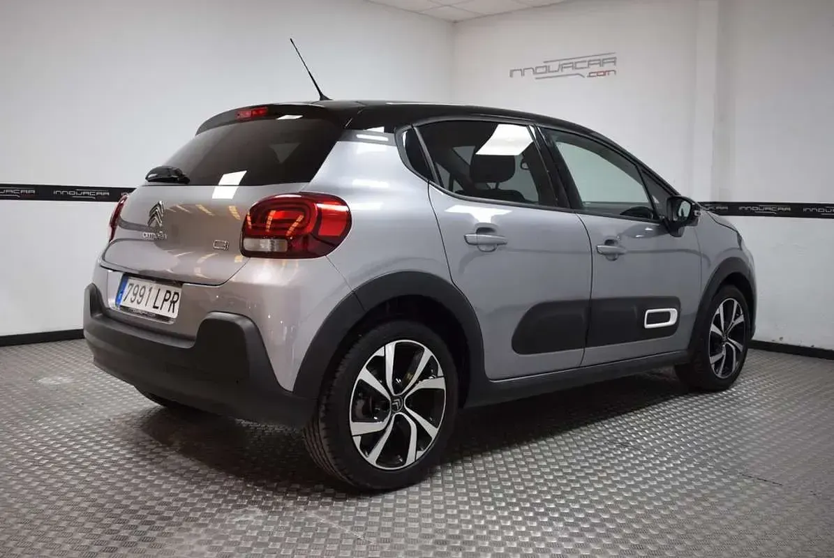 Usado Citroën C3 PureTech 110 CV (80 kW) 2021 Gris Utilitario