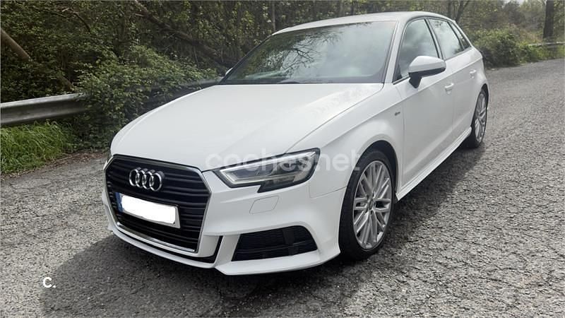 Usado Audi A3 S-Line 150 CV (110 kW) 2016 Blanco Berlina