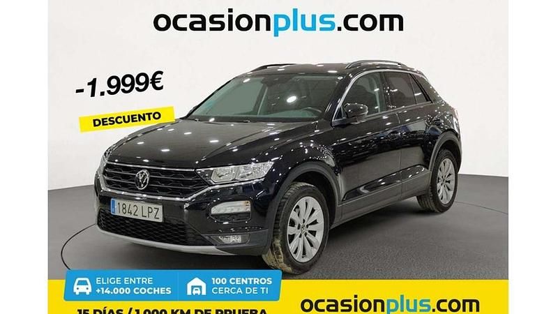 Negro Usado 2021 VW T-Roc Advance SUV | 19.991 € (Super precio) - Imagen 1/4