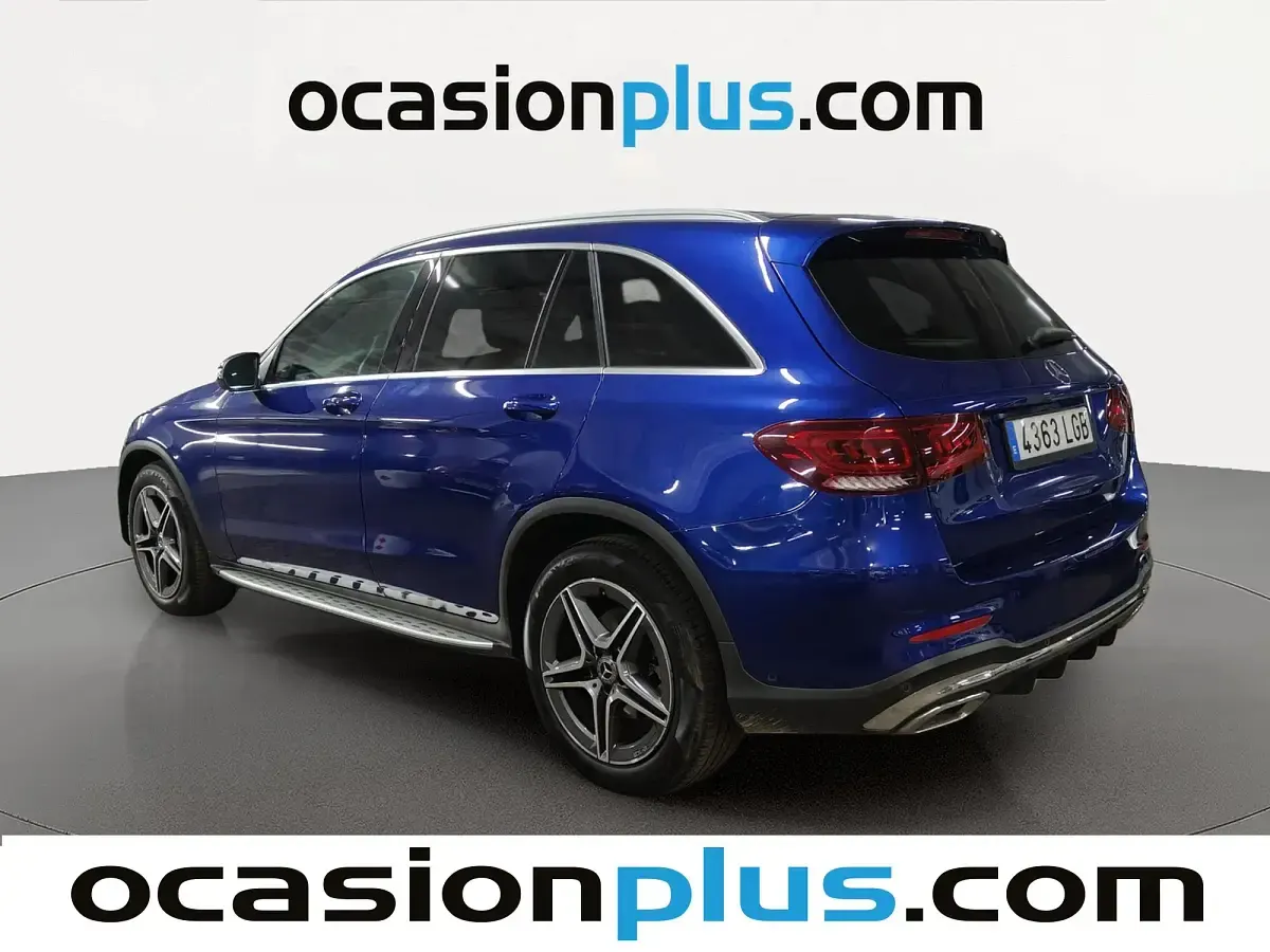 Usado Mercedes GLC200 AMG 163 CV (119 kW) 2020 Azul SUV