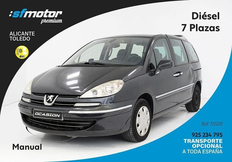 Gris Usado 2008 Peugeot 807 Monovolumen | 3900 € (Buen precio) - Imagen 1/4