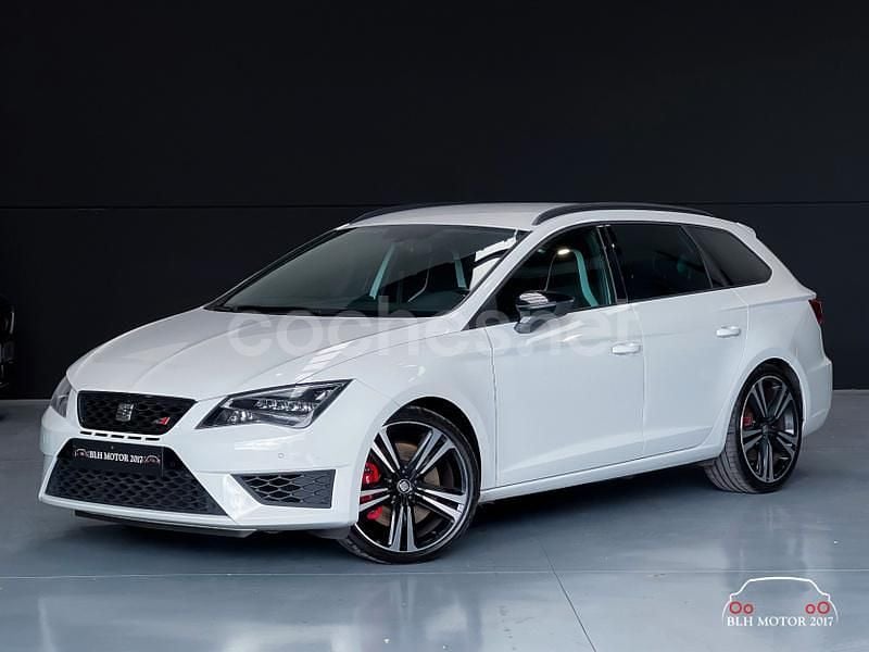 Blanco Usado 2016 Cupra Leon Familiar | 20.990 € (Precio justo) - Imagen 1/4