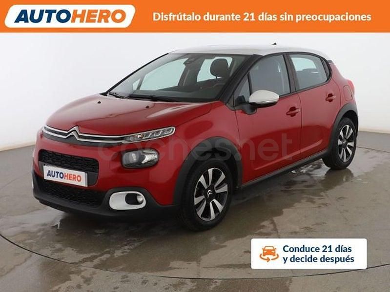 Rojo Usado 2017 Citroën C3 Feel Berlina | 8799 € (Precio justo) - Imagen 1/3