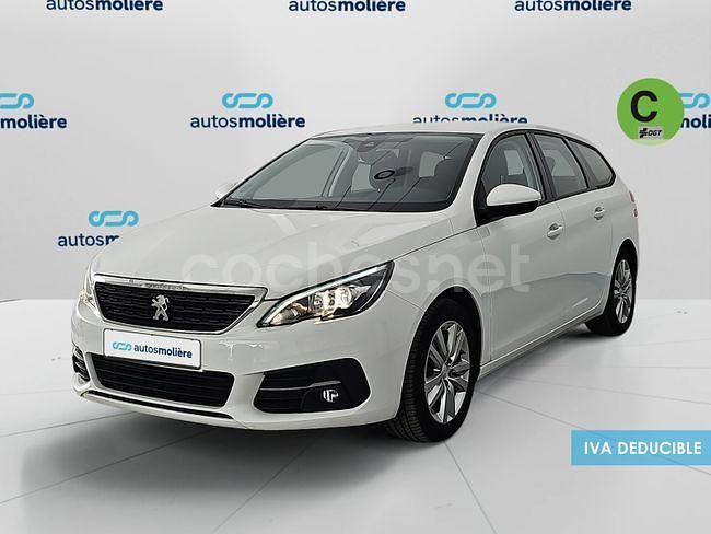 Blanco Usado 2020 Peugeot 308 SW Active Familiar | 12.890 € - Imagen 1/4