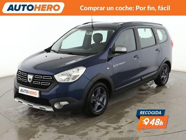 Azul Usado 2018 Dacia Lodgy Monovolumen | 12.199 € (Precio justo) - Imagen 1/3