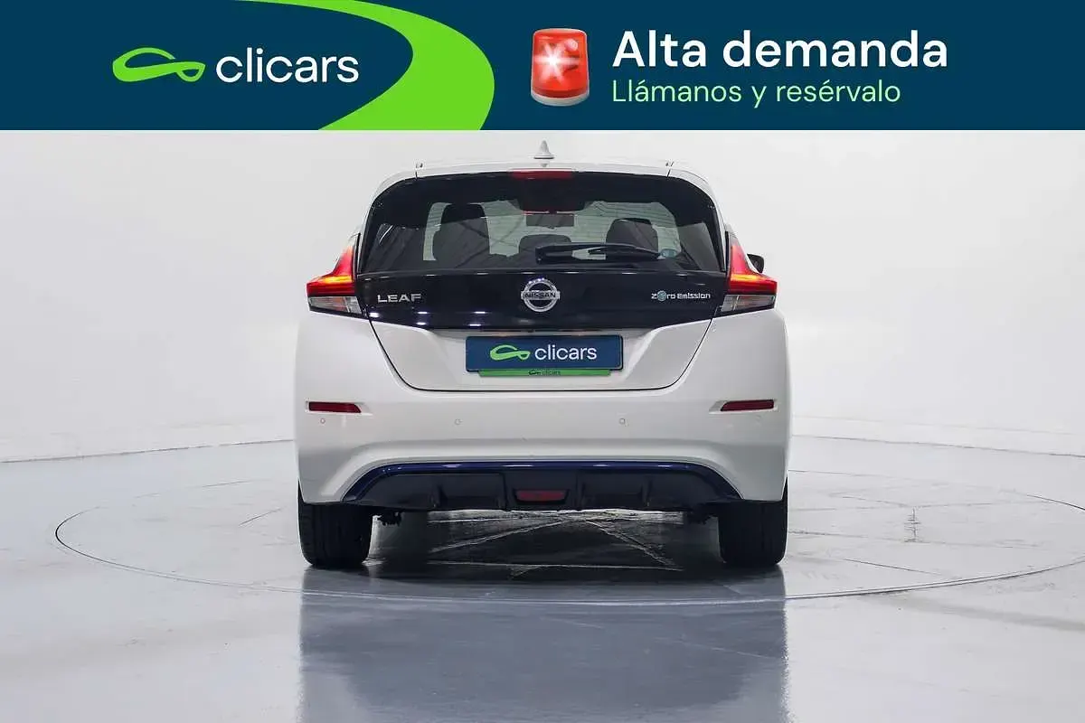 Usado Nissan Leaf Tekna 160 kW (218 CV) 2021 Blanco Utilitario