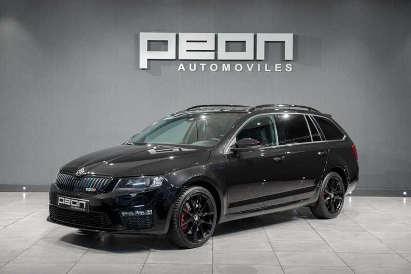 Negro Usado 2014 Skoda Octavia RS Familiar | 16.500 € (Caro) - Imagen 1/4