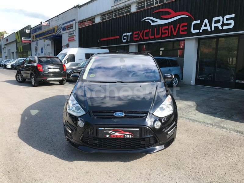 Negro Usado 2014 Ford S-MAX Titanium S Monovolumen | 11.990 € (Precio justo) - Imagen 1/4
