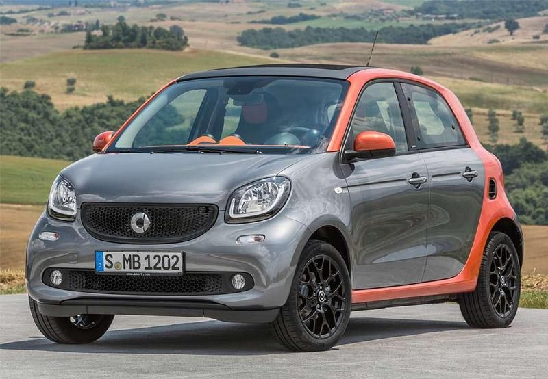 Usado Smart ForFour Passion 71 CV (52 kW) 2016 Negro Utilitario