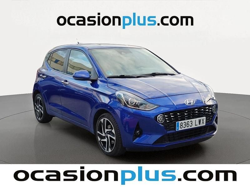 Usado Hyundai i10 67 CV (49 kW) 2022 Azul Utilitario