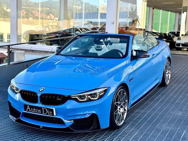 Usado BMW M4 Cabriolet Competition Edition 450 CV (330 kW) 2017 Azul Descapotable