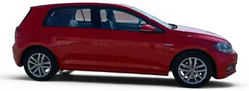 Usado VW Golf VIII Edition 131 CV (96 kW) 2020 Rojo