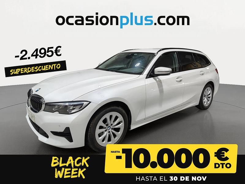 Blanco Usado 2021 BMW 318 Familiar | 27.450 € (Un poco caro) - Imagen 1/4