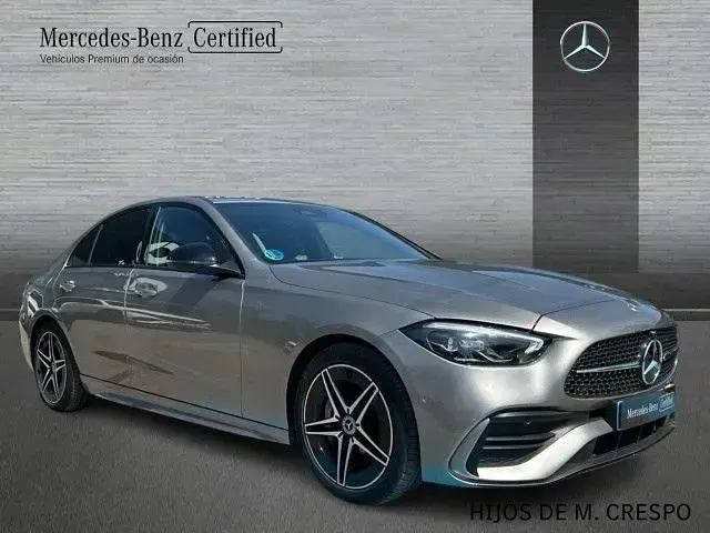 Usado Mercedes C220 200 CV (147 kW) 2024 Plata mojave