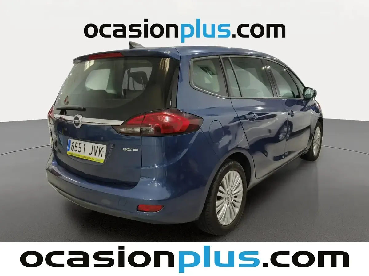 Usado Opel Zafira Selective 136 CV (100 kW) 2016 Azul Monovolumen