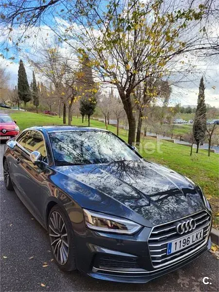 Usado Audi A5 Advanced Plus 252 CV (185 kW) 2017 Gris / plata Coupe