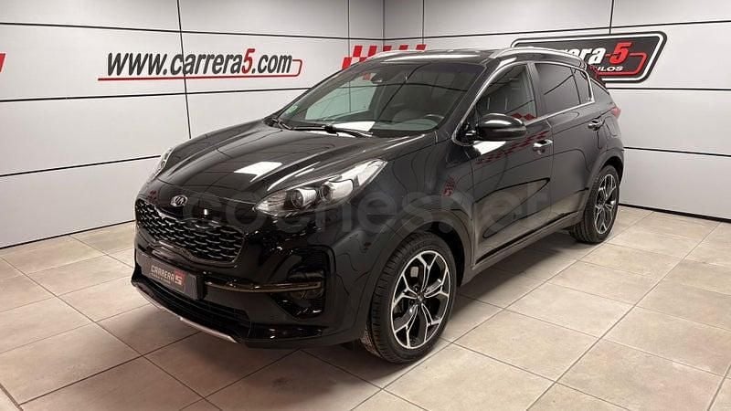 Usado Kia Sportage GT-Line 177 CV (130 kW) 2019 Negro SUV