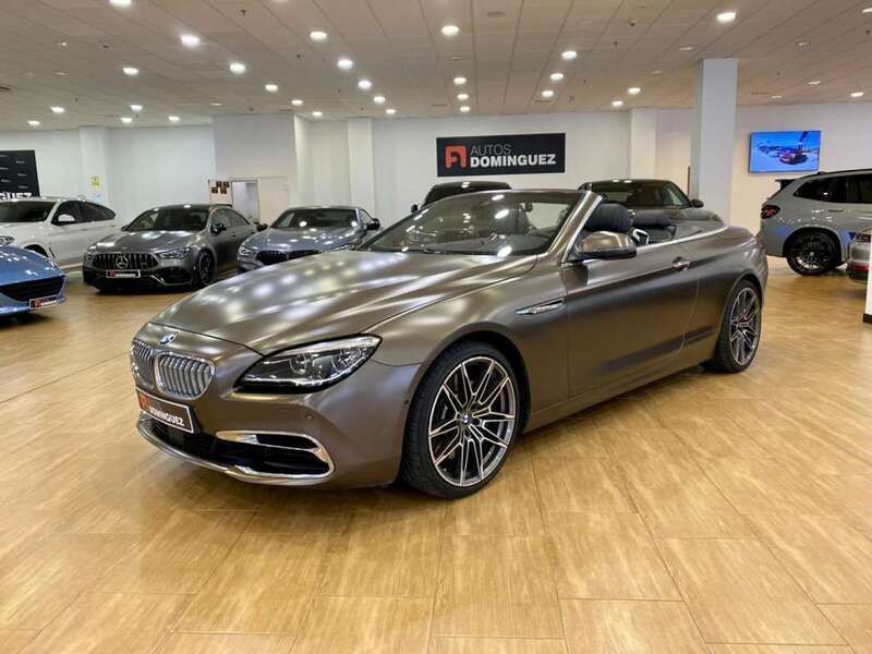 Gris / plata Usado 2015 BMW 650 Cabriolet Descapotable | 33.900 € - Imagen 1/4