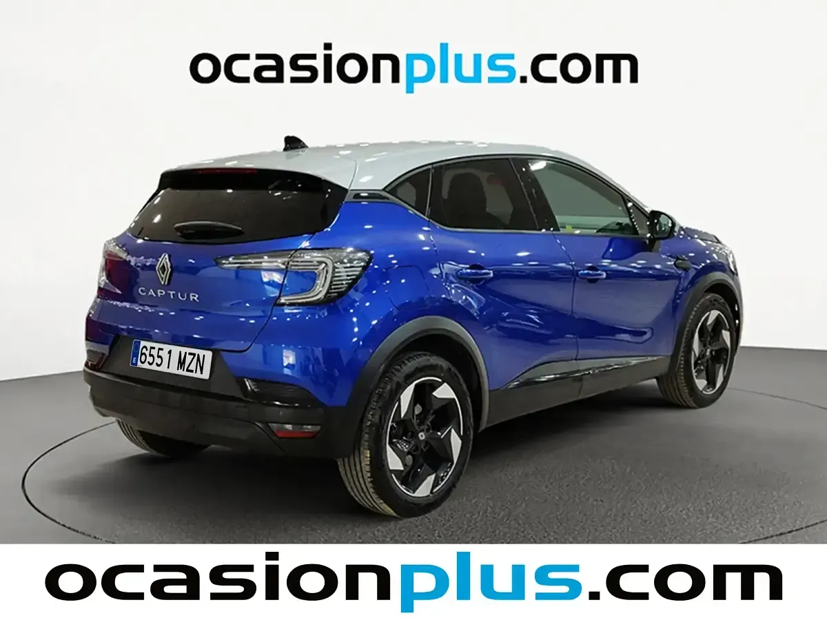 Usado Renault Captur Techno 145 CV (106 kW) 2025 Azul SUV