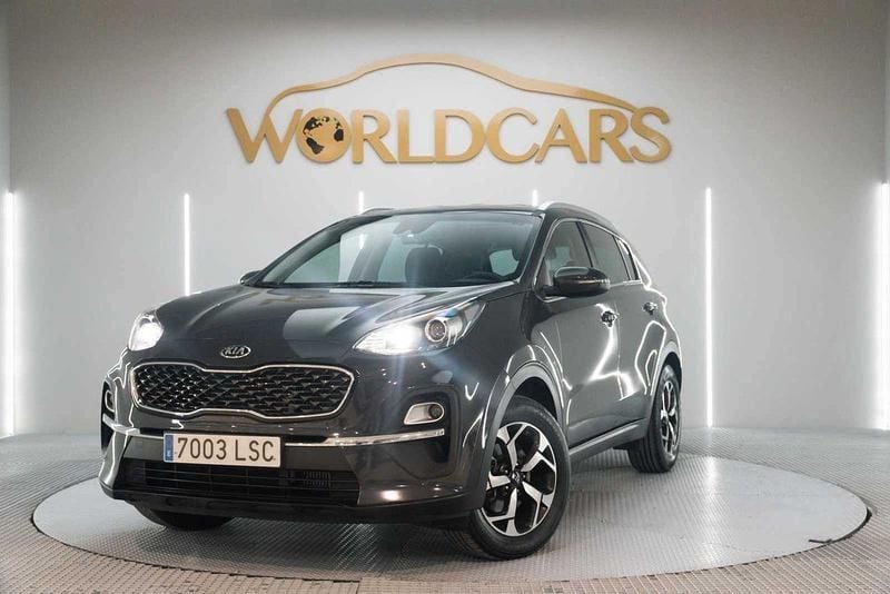 Usado Kia Sportage Plus 136 CV (100 kW) 2021 Negro SUV