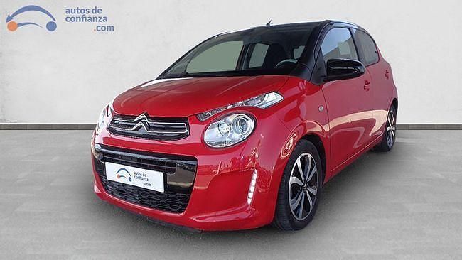 Rojo Usado 2018 Citroën C1 Feel Utilitario | 8900 € (Precio justo) - Imagen 1/4