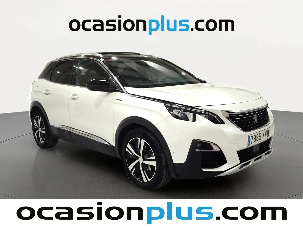 Usado Peugeot 3008 GT-line 180 CV (132 kW) 2019 Blanco SUV
