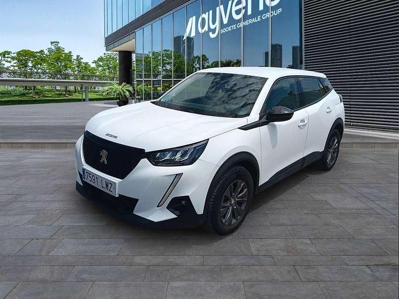 Blanco Usado 2022 Peugeot 2008 Active SUV | 14.700 € (Buen precio) - Imagen 1/4