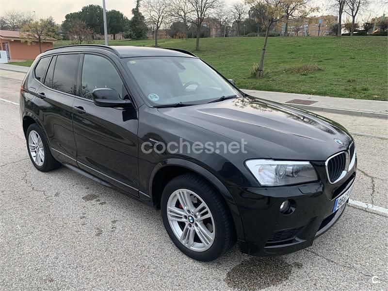 Käytetty BMW X3 177 HP (130 kW) 2012 Musta Katumaasturi