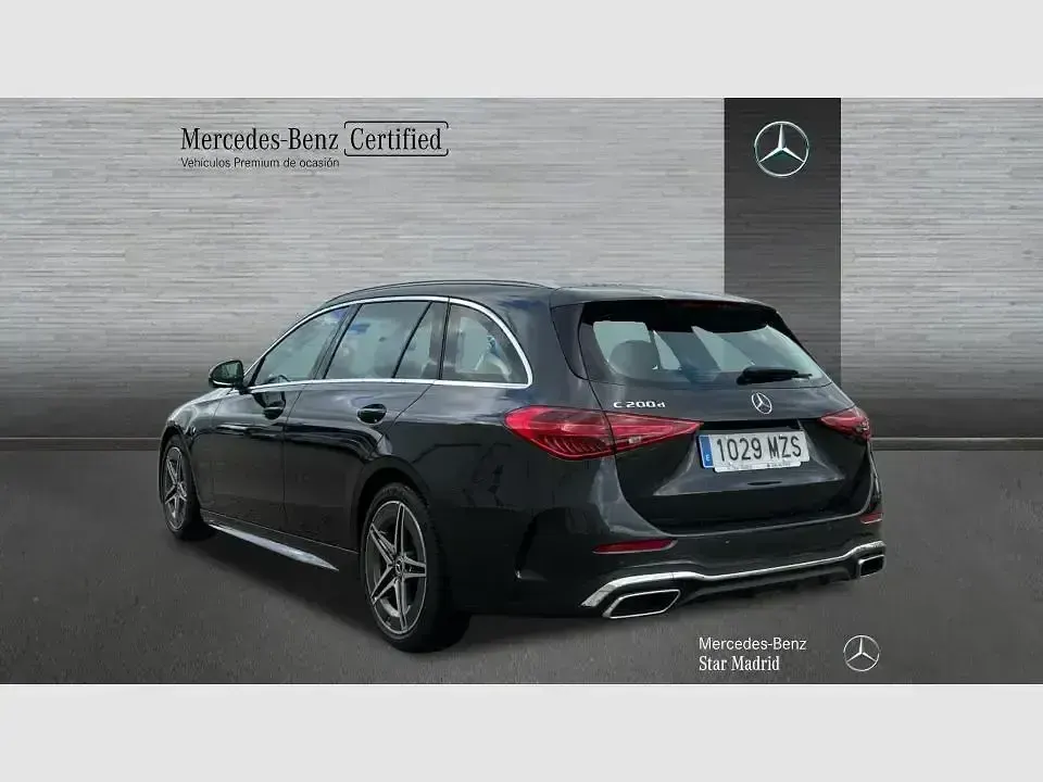 Usado Mercedes C200 163 CV (119 kW) 2024 Gris Familiar