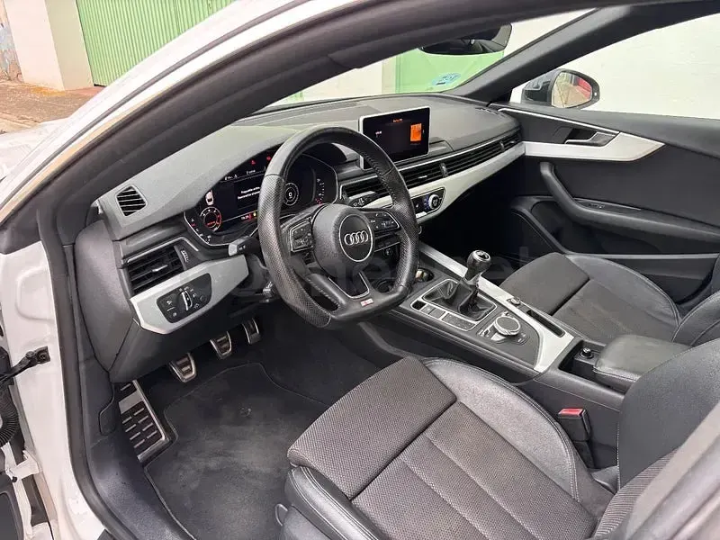 Usado Audi A5 Sportback 150 CV (110 kW) 2017 Blanco Utilitario