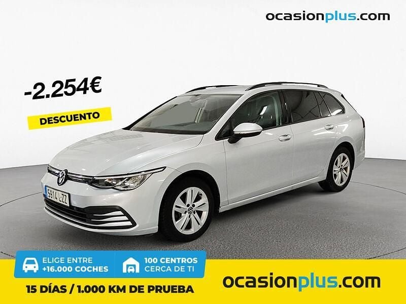 Gris Usado 2021 VW Golf VIII Life Familiar | 16.990 € (Super precio) - Imagen 1/4