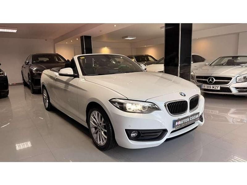 Usado BMW 218 Advantage 150 CV (110 kW) 2018 Blanco Descapotable