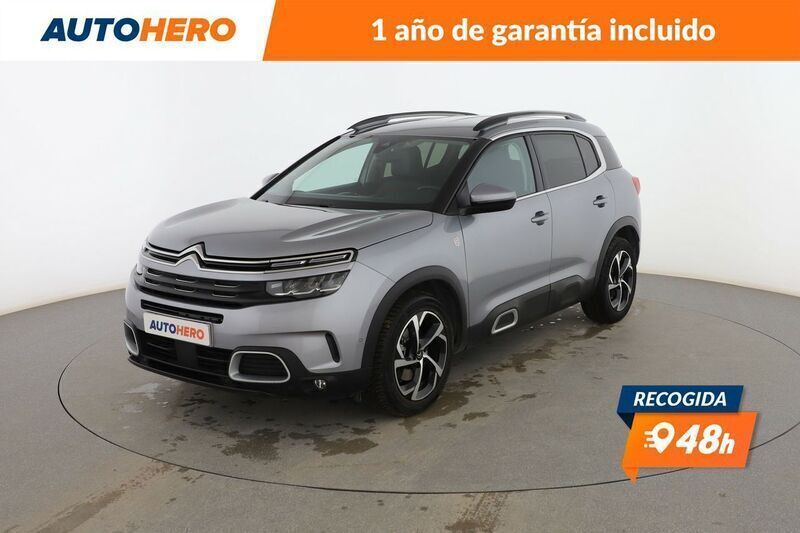 Gris Usado 2021 Citroën C5 Aircross SUV | 18.599 € (Precio justo) - Imagen 1/3