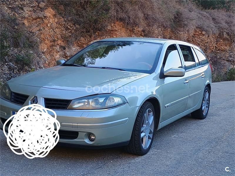 Usado Renault Laguna II Initiale 150 CV (110 kW) 2005 Verde Familiar