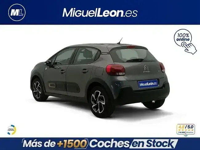 Usado Citroën C3 PureTech 83 CV (61 kW) 2023 Gris / plata Utilitario