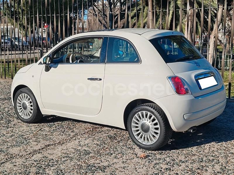 Usado Fiat 500 Lounge 69 HP (50 kW) 2012 Bege Sedan