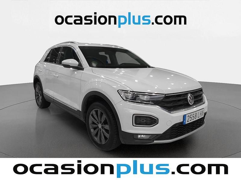 Usado VW T-Roc Sportline 150 CV (110 kW) 2020 Blanco SUV