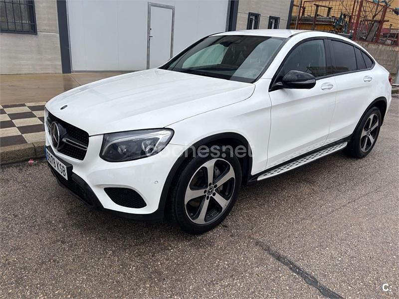 Usado Mercedes GLC220 170 CV (125 kW) 2017 Blanco Coupe