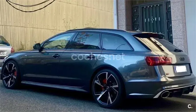 Usado Audi A6 S-Line 272 CV (200 kW) 2015 Gris / plata Familiar
