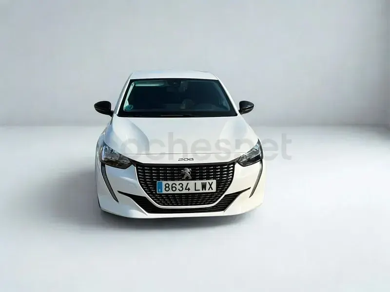 Usado Peugeot 208 Active 100 CV (73 kW) 2022 Blanco Utilitario
