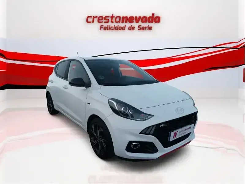 Usado Hyundai i10 N Line 84 CV (61 kW) 2024 Blanco Utilitario
