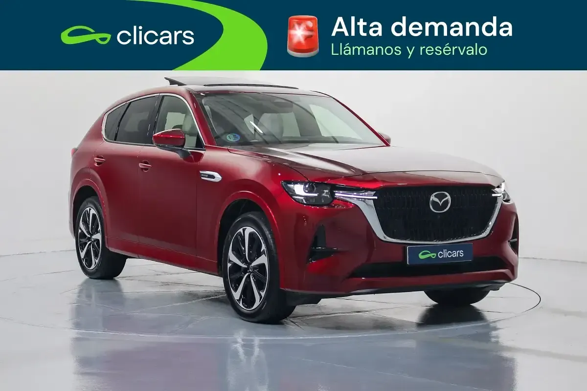 Käytetty Mazda CX-60 Takumi-Line 200 HP (147 kW) 2023 Punainen Katumaasturi