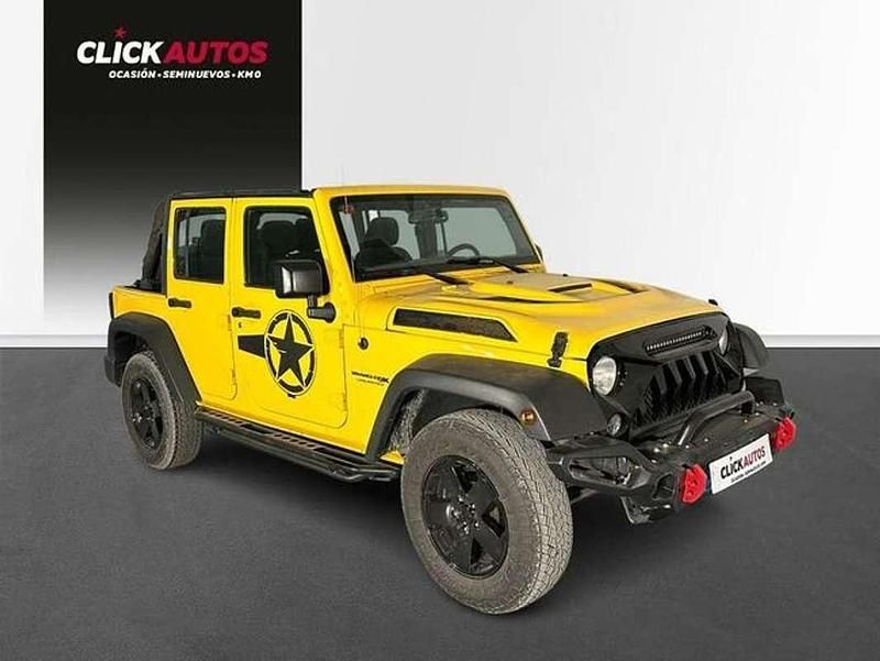 Usado Jeep Wrangler Sport 203 CV (149 kW) 2018 Amarillo SUV