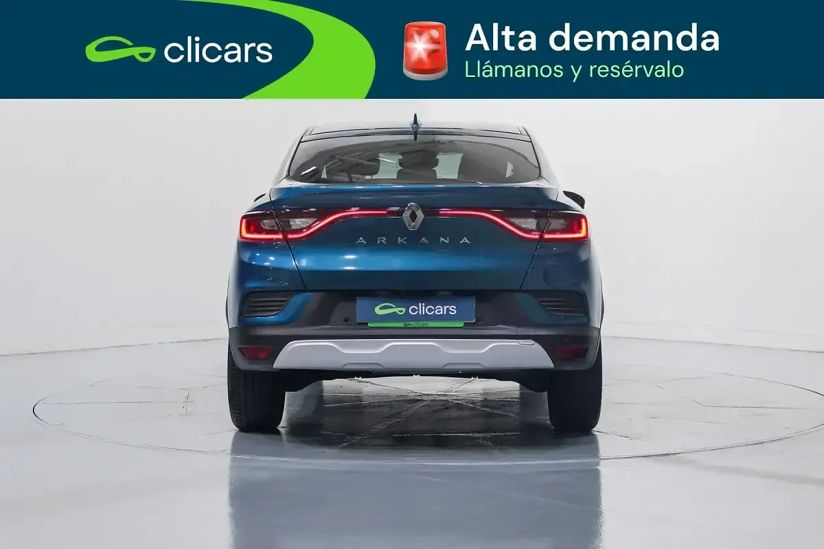 Usado Renault Arkana Zen 140 CV (102 kW) 2021 Azul SUV