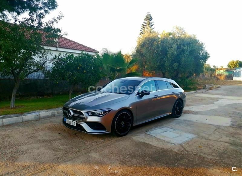 Gris / plata Usado 2020 Mercedes CLA180 Shooting Brake Familiar | 27.000 € (Precio justo) - Imagen 1/4